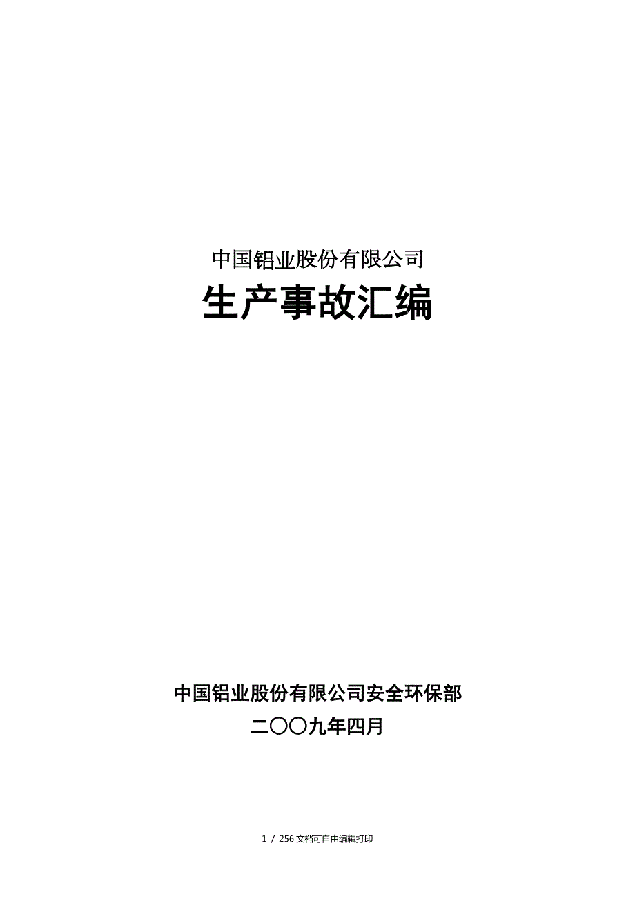 中铝公司生产安全事故汇编定稿.doc_第1页
