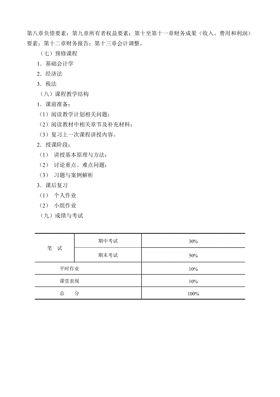 中级财务会计教学大纲.doc_第2页