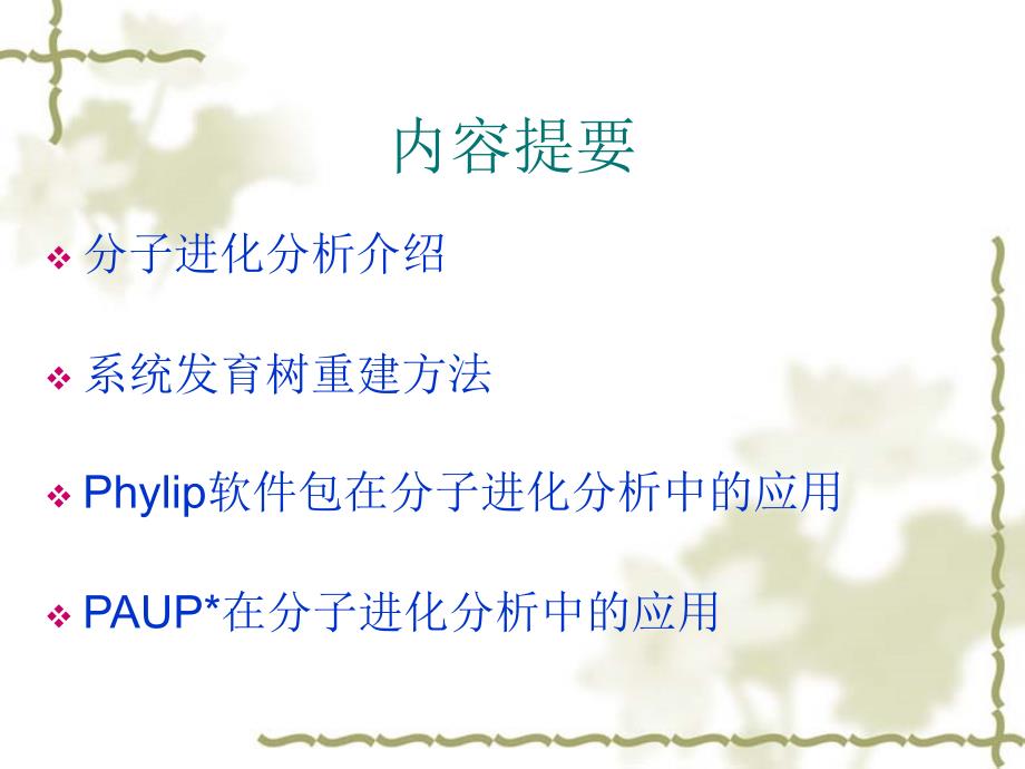 分子进化分析PPT课件.ppt_第2页