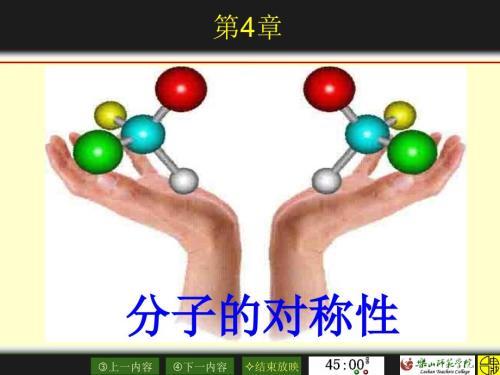 分子的对称性PPT课件.ppt