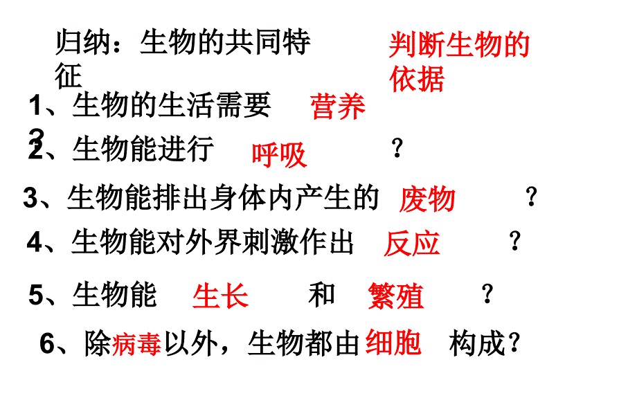 人教版七年级上册生物总复习课件ppt.ppt_第2页