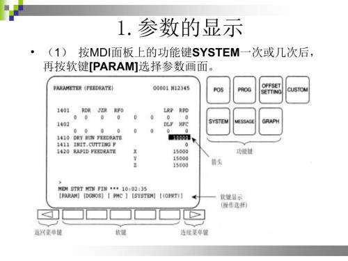 发那科系统参数调整.ppt