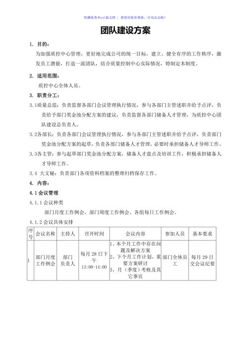 团队建设方案word版.doc