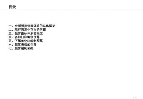 全面预算管理体系的总体框架.ppt