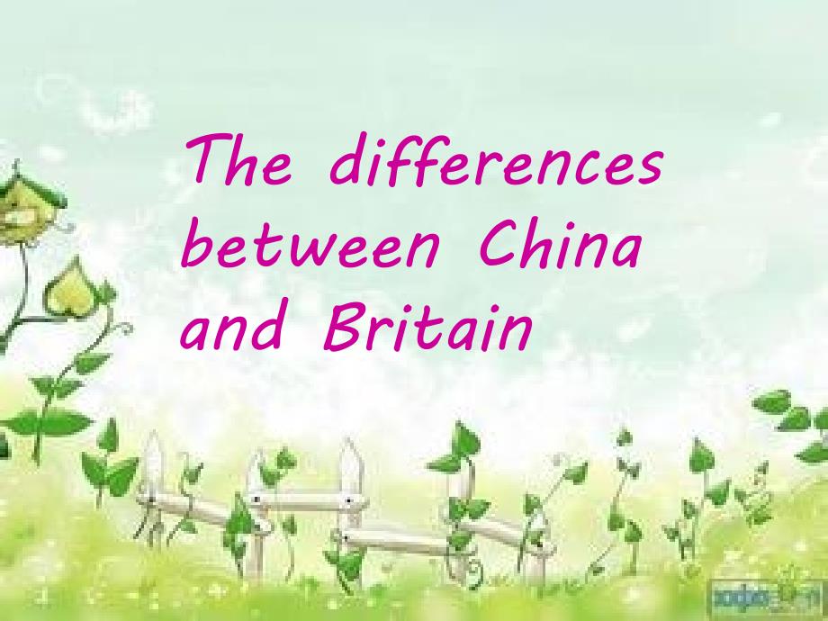 中英文化差异英文ppt.ppt_第1页