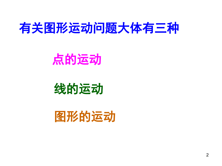 初中数学图形运动问题动点问题PPT课件.ppt_第2页