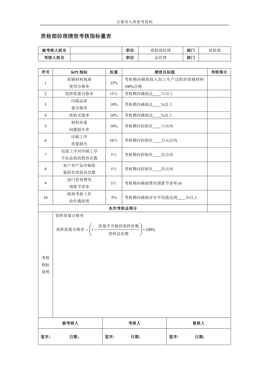 印刷业绩效考核模板范本.doc_第3页