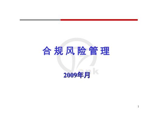 合规风险管理.ppt
