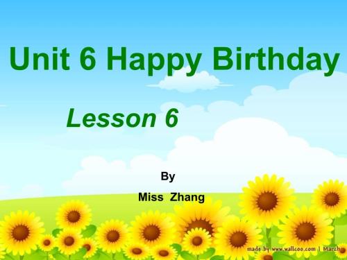 复习Unit6Happybirthday.ppt