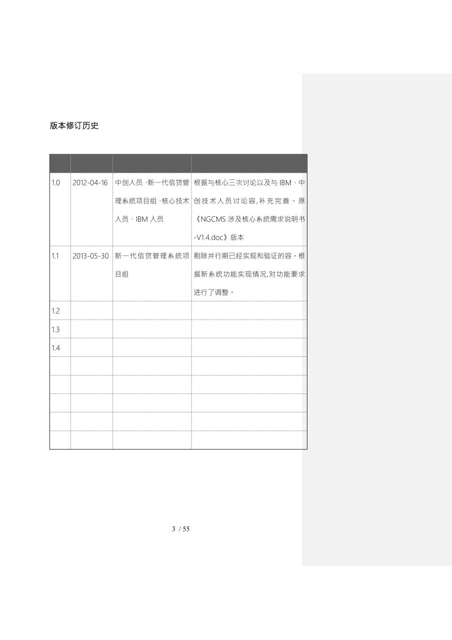 农村信用合作社联合社新一代信贷管理系统需求说明书.doc_第3页