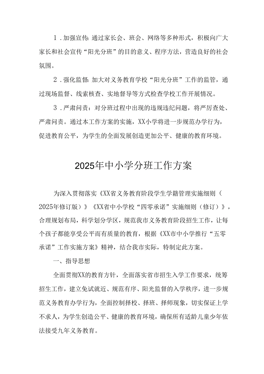 2025年开展《中小学分班》工作实施方案.docx_第3页