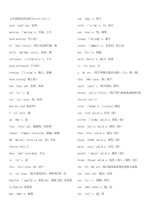 人教版初中英语单词汇总表.doc