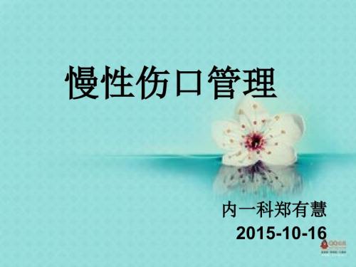 伤口管理PPT课件.ppt