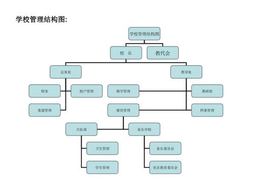 学校组织结构图.ppt