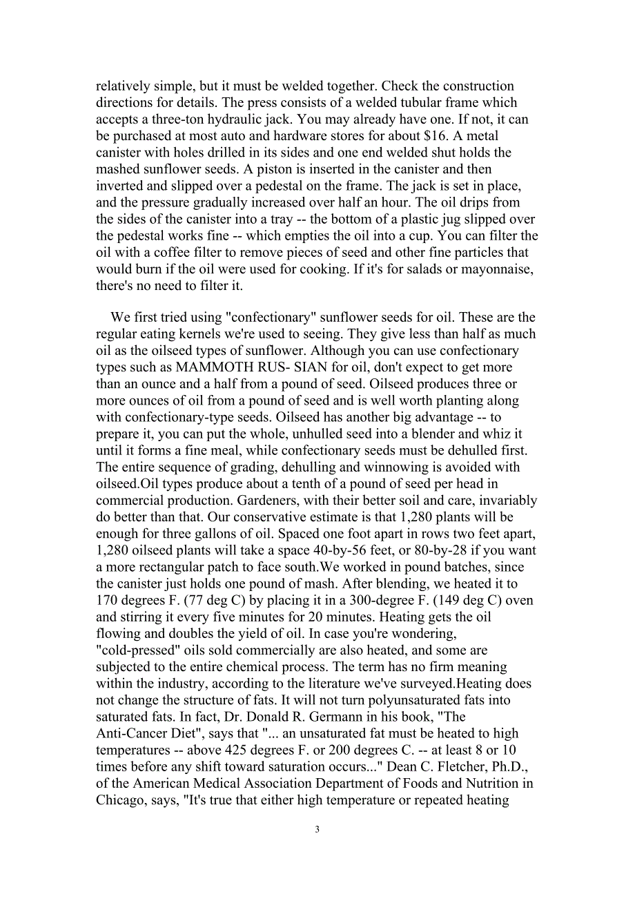 外文翻译葵花籽脱壳机和油压机.doc_第3页