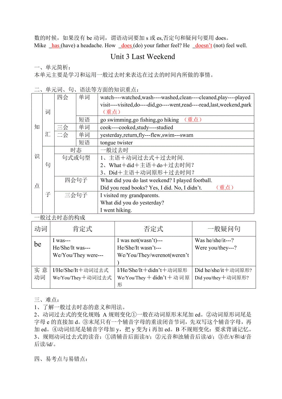 人教版六年级英语下册知识点梳理.doc_第3页