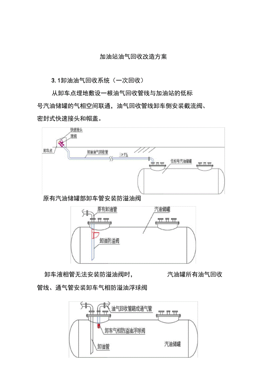 加油站油气回收改造实施方案.doc_第1页