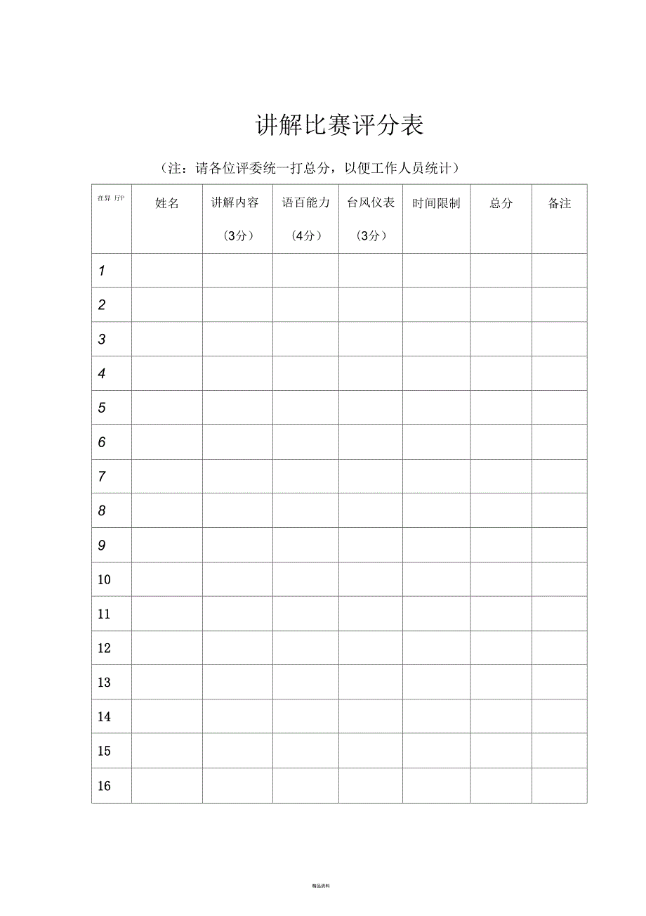 导游词讲解比赛标准和评分细则.docx_第2页