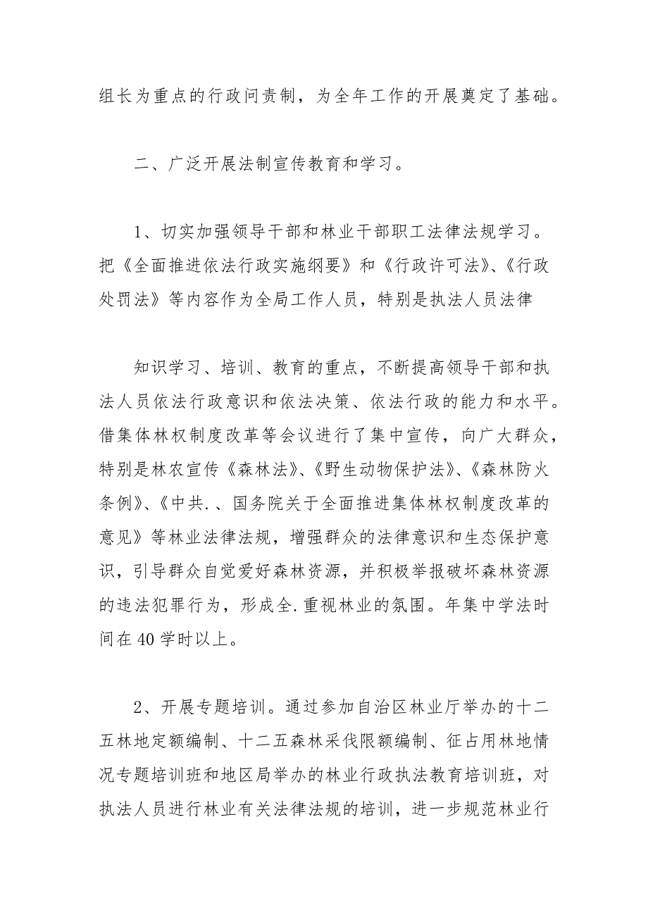 依法行政工作总结.docx_第2页
