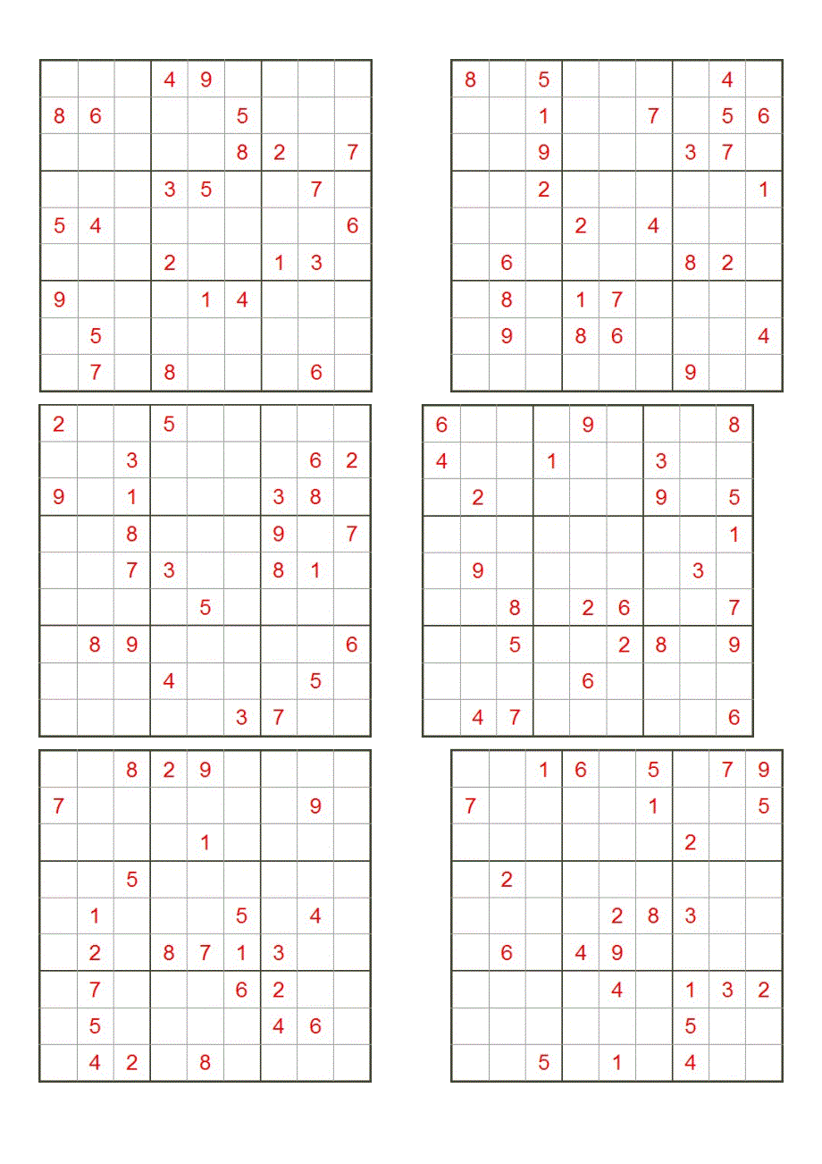 九宫格数独题目.doc_第3页