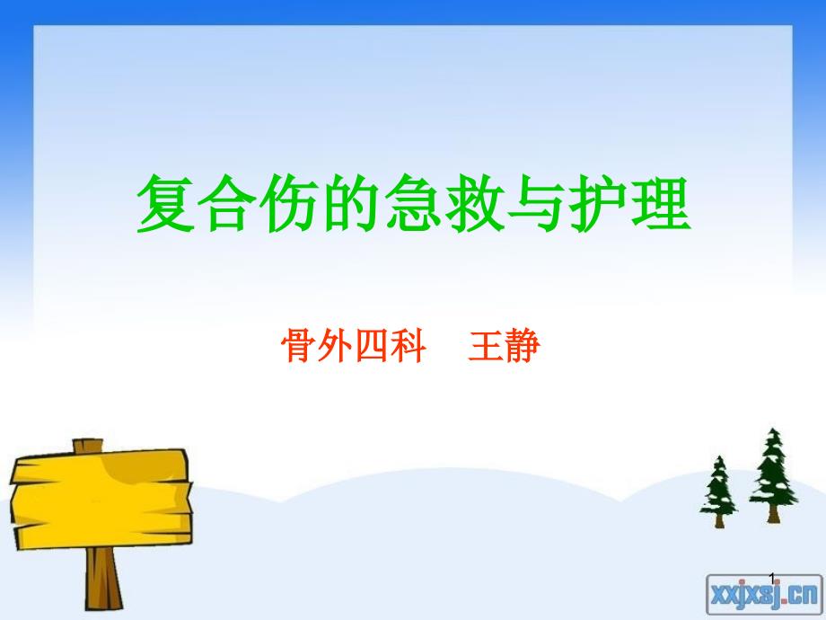 严重复合伤的急救与护理ppt课件.ppt_第1页