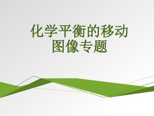 化学平衡的移动图像专题.ppt