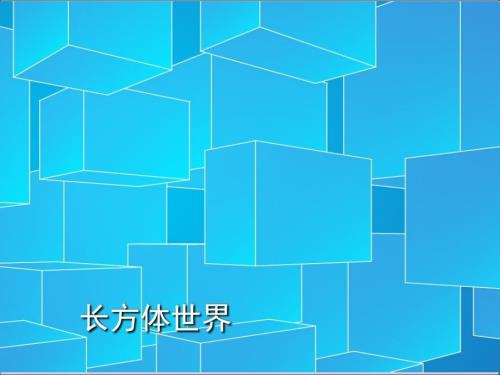 唐彩斌长方体表面积体积.ppt