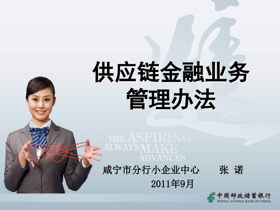 供应链金融业务管理办法邮政储蓄.ppt_第1页