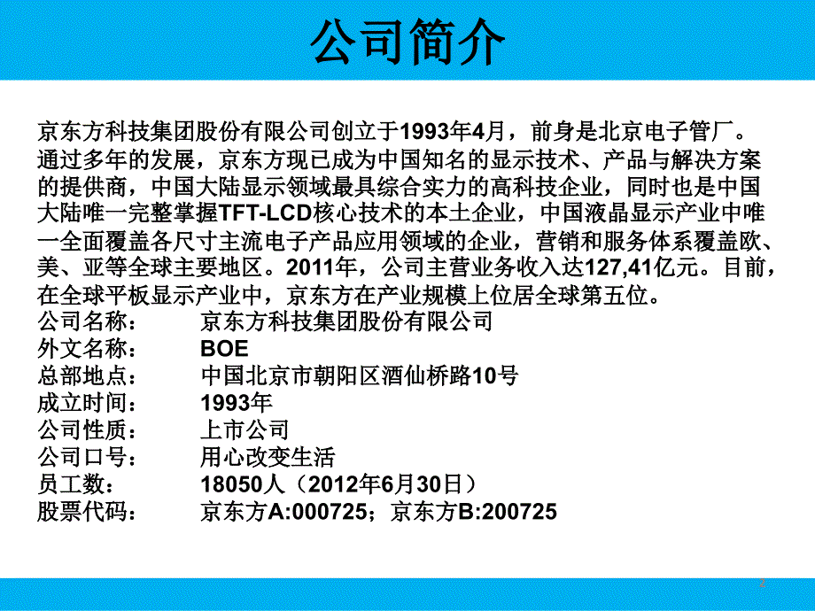 京东方财务报表分析PPT课件.ppt_第2页
