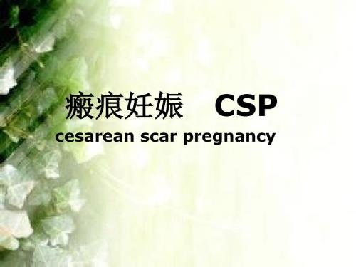 子宫瘢痕妊娠ppt课件.ppt