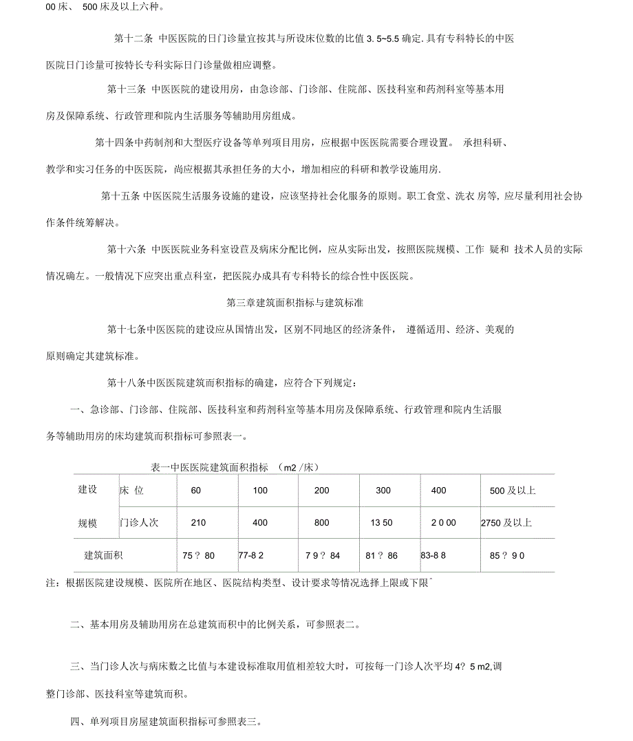 中医院建筑设计规范.docx_第2页
