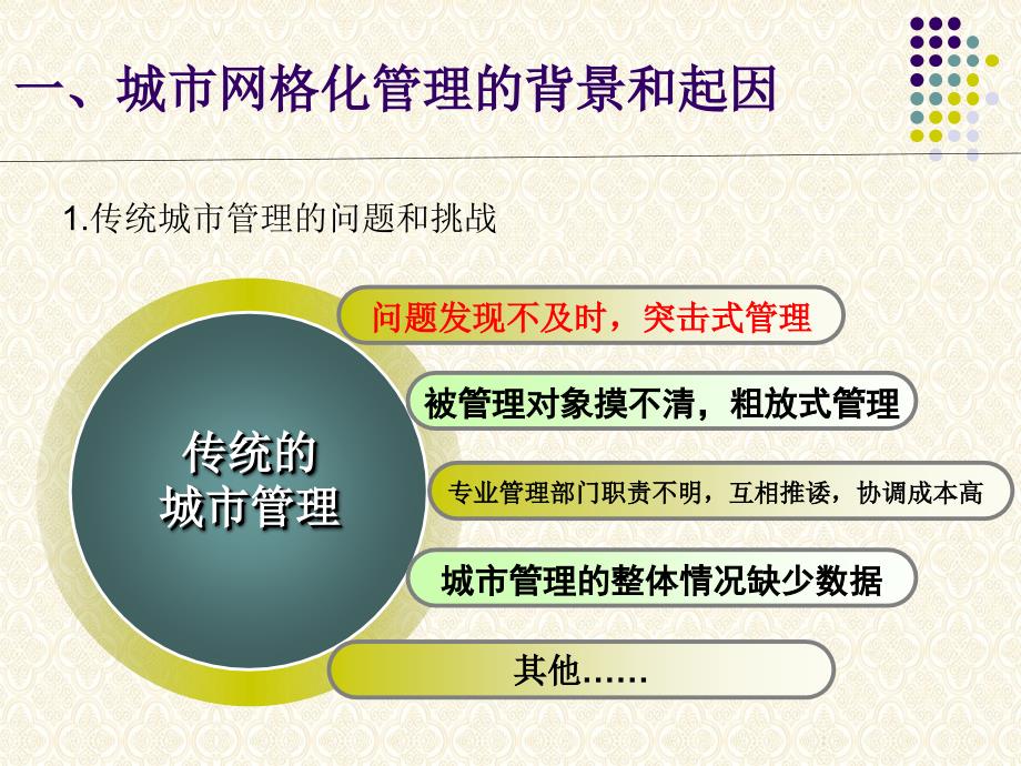 城市与社区的网格化管理培训讲座课件PPT模板.ppt_第3页