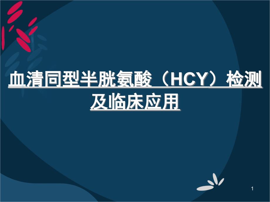 同型半胱氨酸课件.ppt_第1页