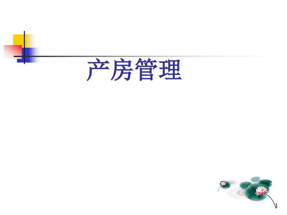 产房管理ppt课件.ppt_第1页