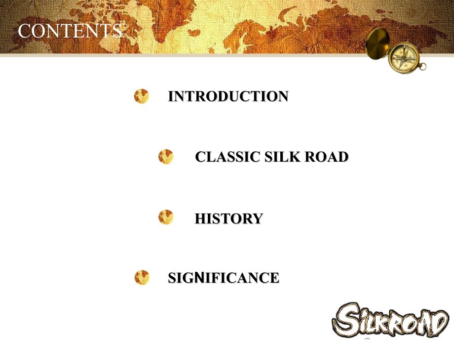 丝绸之路SILKROAD英语演讲PPT.ppt_第2页