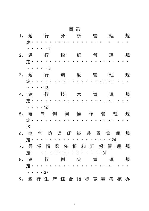发电运行部管理制度.doc