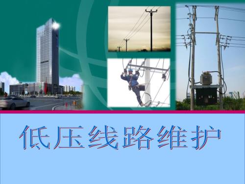 低压线路维护.ppt