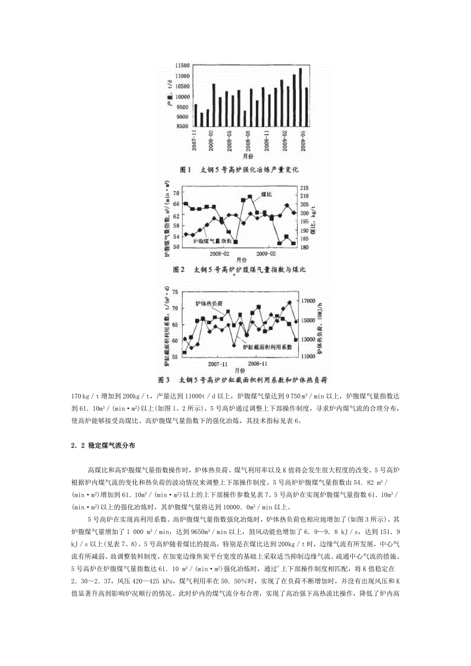 太钢4350m3高炉强化冶炼操作实践.doc_第3页