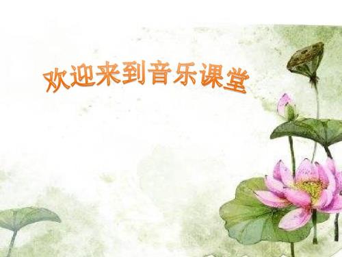 人教版音乐八年级上册3.1洪湖水浪打浪课件15张.pptx