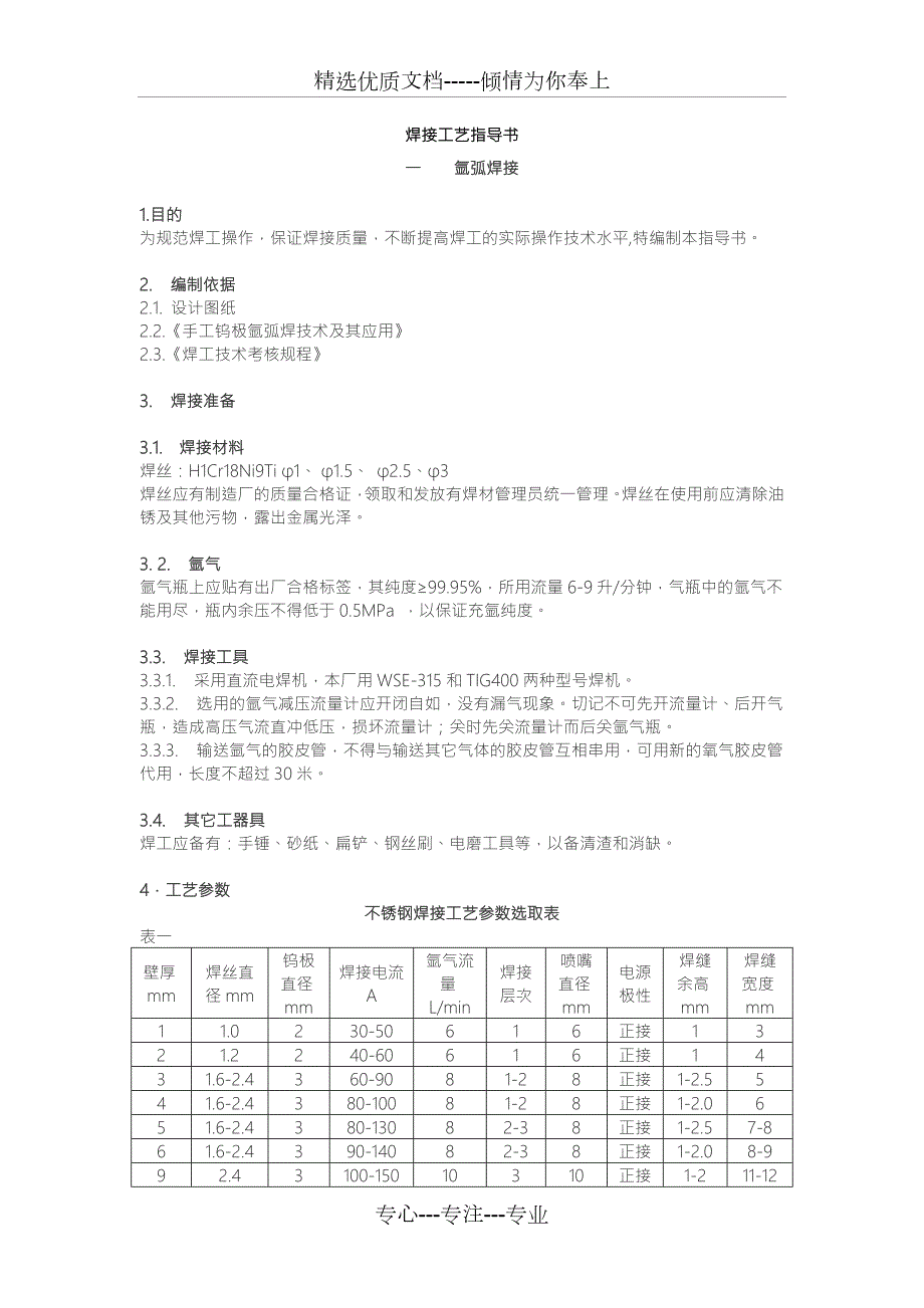 不锈钢焊接工艺标准共22页.doc_第1页