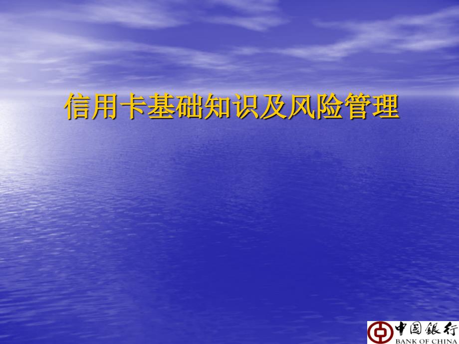 信用卡基础知识及风险管理.ppt.ppt_第1页
