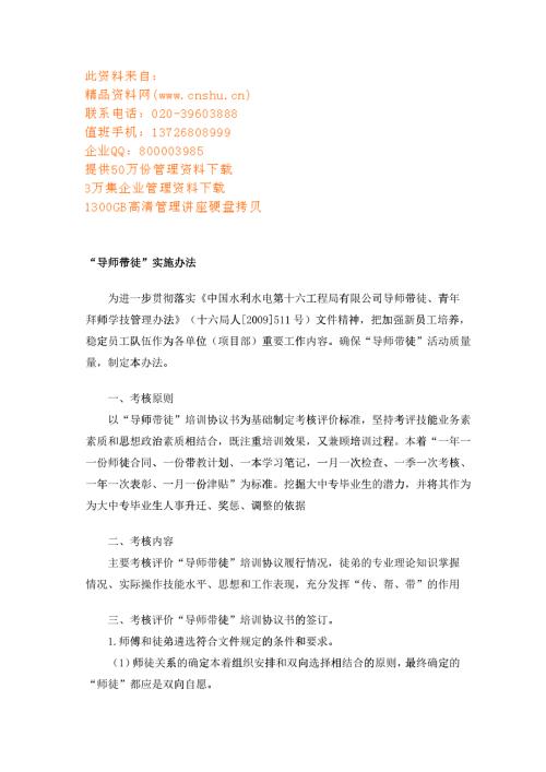 导师带徒工作考核实施办法.docx