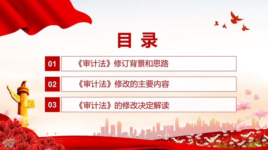 严格规范审计行为解读2021年新修订审计法实用授课PPT课件.pptx_第3页