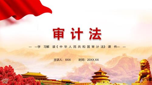 严格规范审计行为解读2021年新修订审计法实用授课PPT课件.pptx