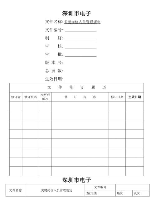 关键岗位人员管理规定.docx