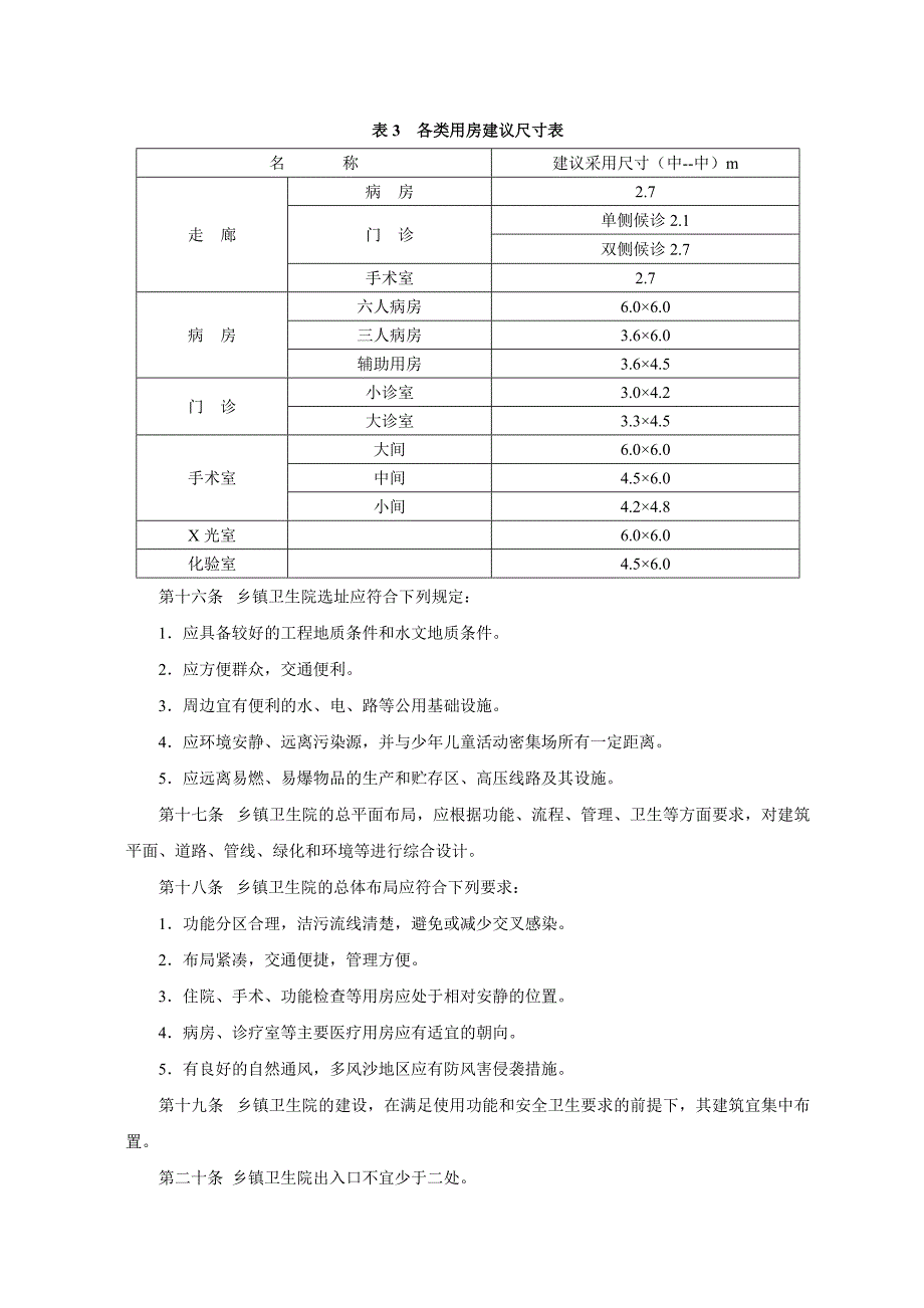 乡镇卫生院建设标准建标142号.doc_第3页