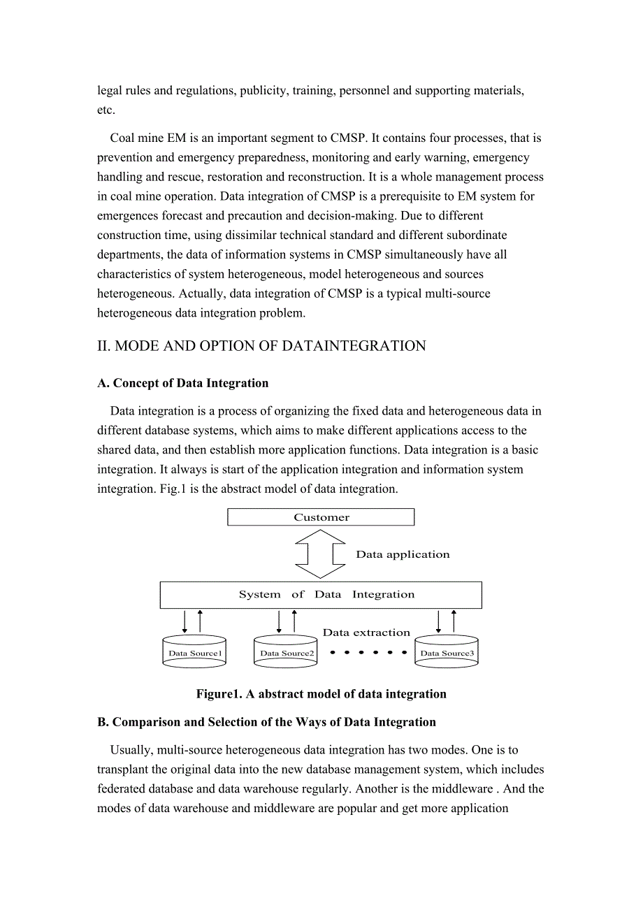 外文翻译煤矿安全生产应急决策的数据集成研究系统.docx_第2页