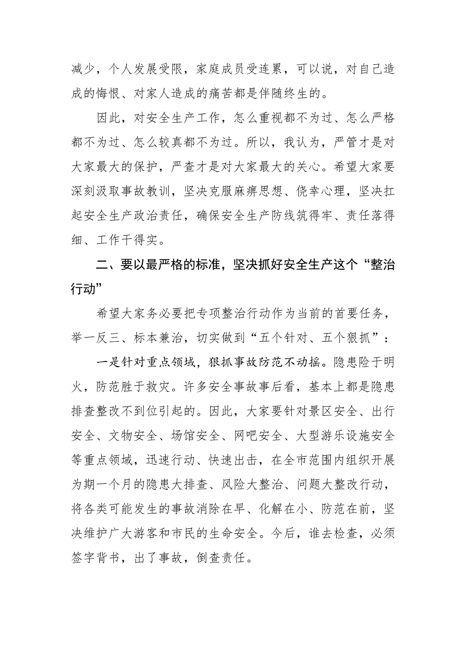 在全市文化旅游行业安全生产专项整治行动动员会议上的讲话.doc_第3页