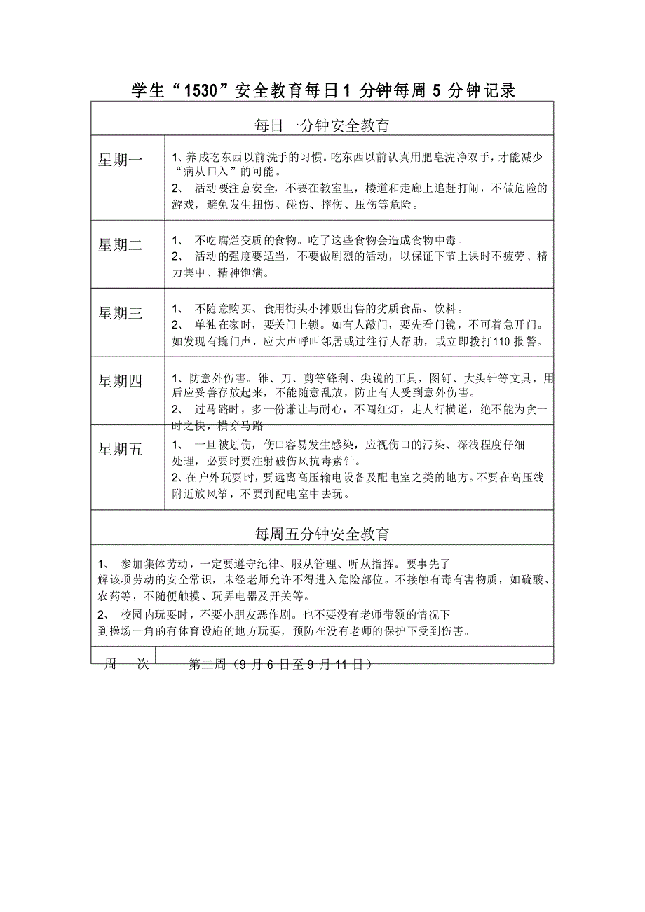 周1530安全教育记录2021至2022.doc_第2页