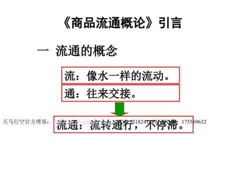 商品流通概论PPT课件.ppt